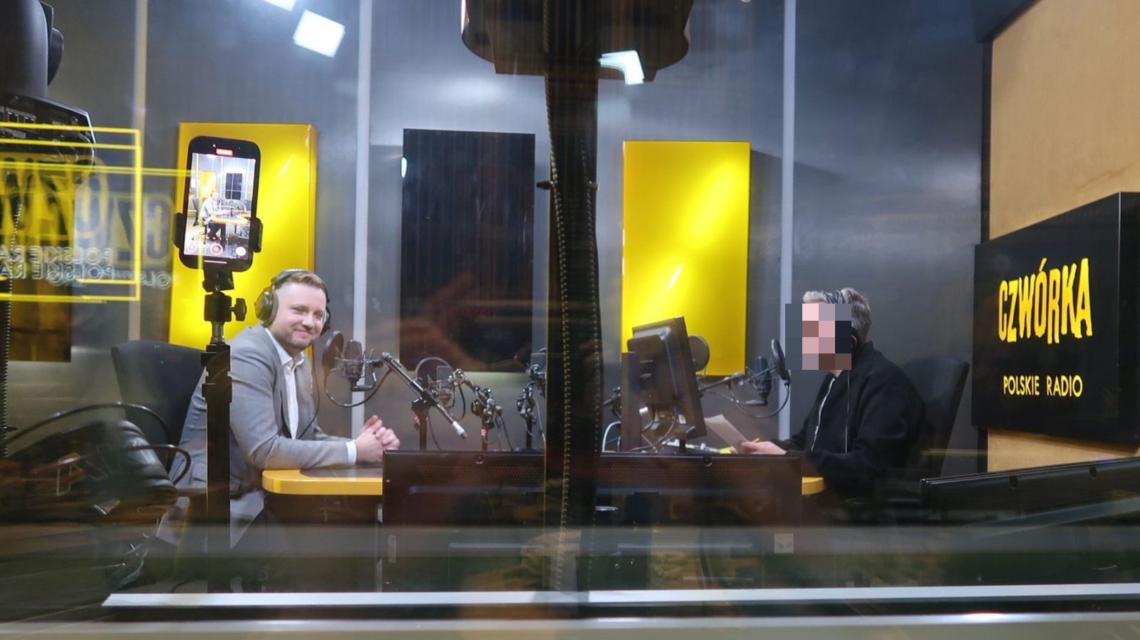W studiu radiowej Czwórki