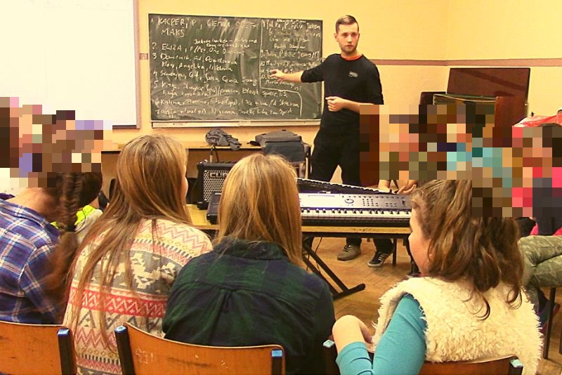 Warsztaty muzyczne w szkole